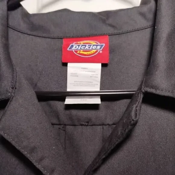 Dickies Women Coveralls Navy Blue Short Sleeve Workwear Jumpsuit S/M - Picture 6 of 9